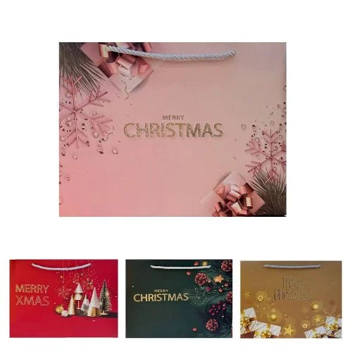 20108 Christmas Gift Bags Beautiful Designs for Christmas Gifts {Random Design}