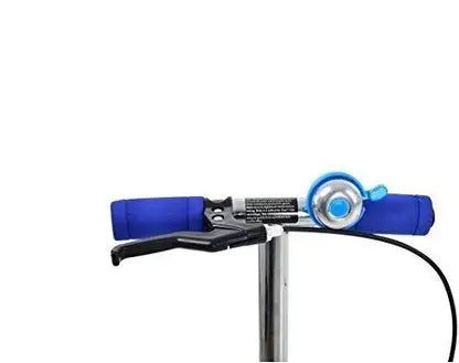 20066 Kids 3 Wheel Foldable Scooter Cycle with Height Adjustment & Led Light on Wheel(Break and Bell) for Boys and Girls (Multi Color)