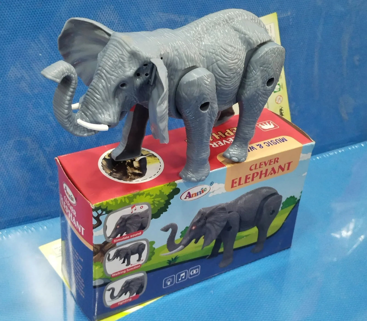 DW-002 Kid’s Musical and Walking Elephant Battery Operated Toy