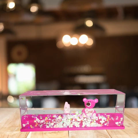 20361 Liquid Wave Motion Desk Toy: Delightful Addition to Any Space - Placed on a Desk, Shelf, Car Dashboard {Random Design}