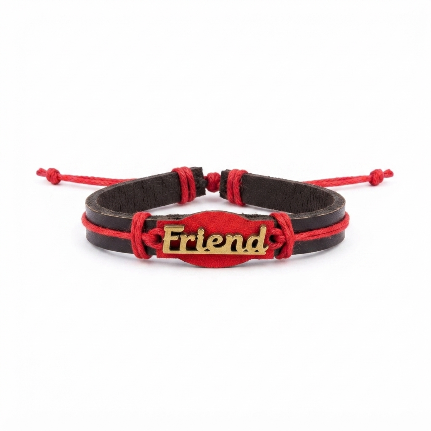 20858 {Pack of 12} Adjustable Friendship Leather Bracelet for Boys & Girls | Handmade Unisex Wrist Band | Multicolor Rope Bracelet | Best Friend Gift
