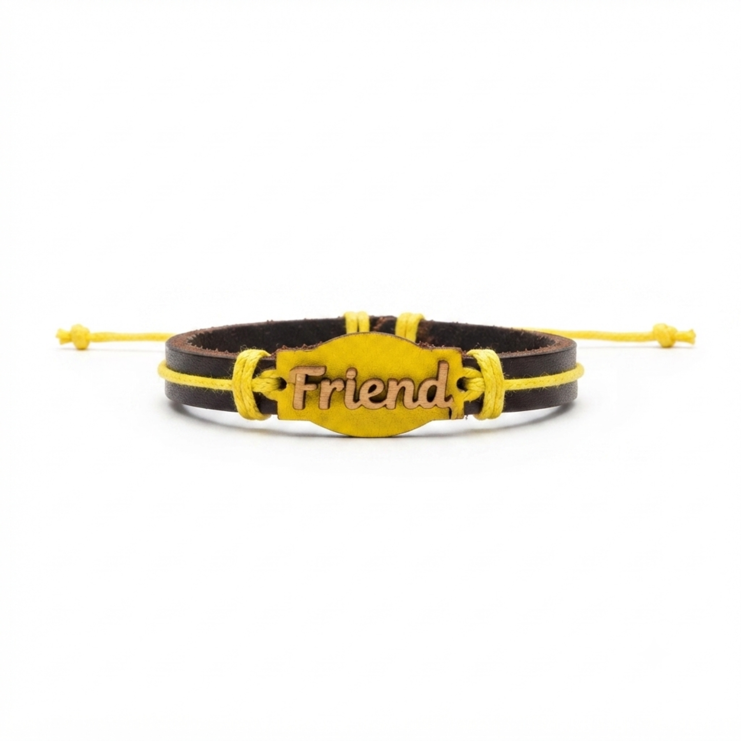 20858 {Pack of 12} Adjustable Friendship Leather Bracelet for Boys & Girls | Handmade Unisex Wrist Band | Multicolor Rope Bracelet | Best Friend Gift