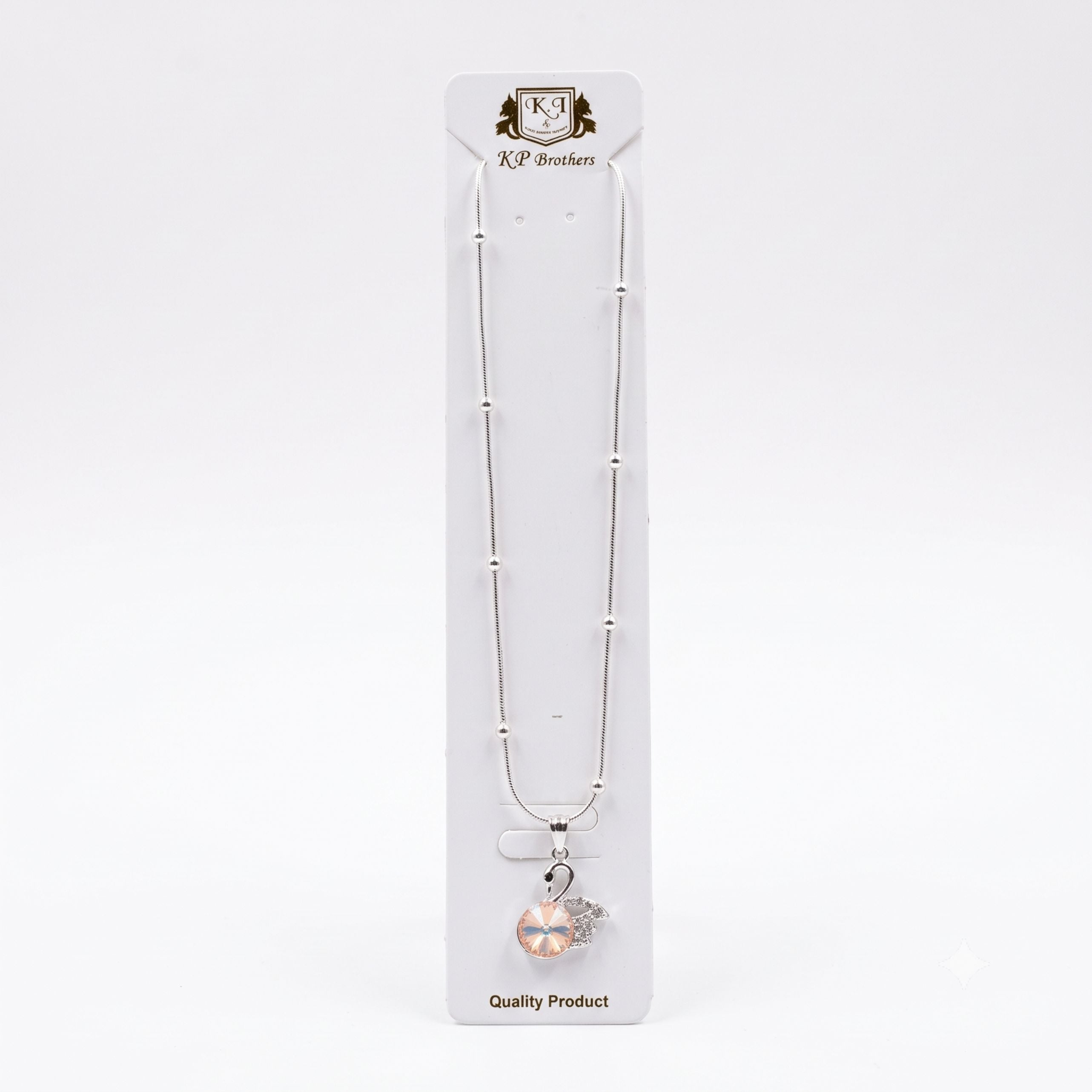 21196 Pendant, Natural Crystal