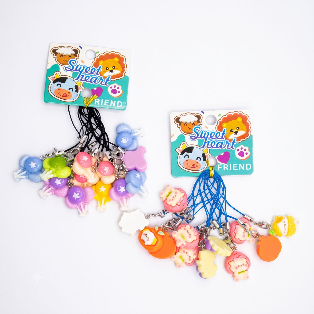 21199 pack of 12 Random design keychain