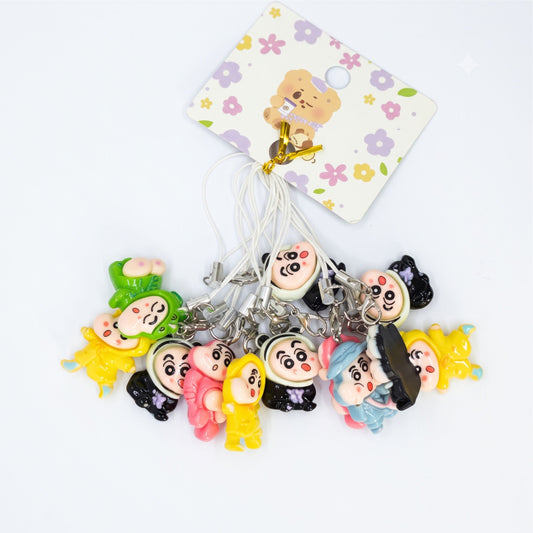 21199 pack of 12 Random design keychain