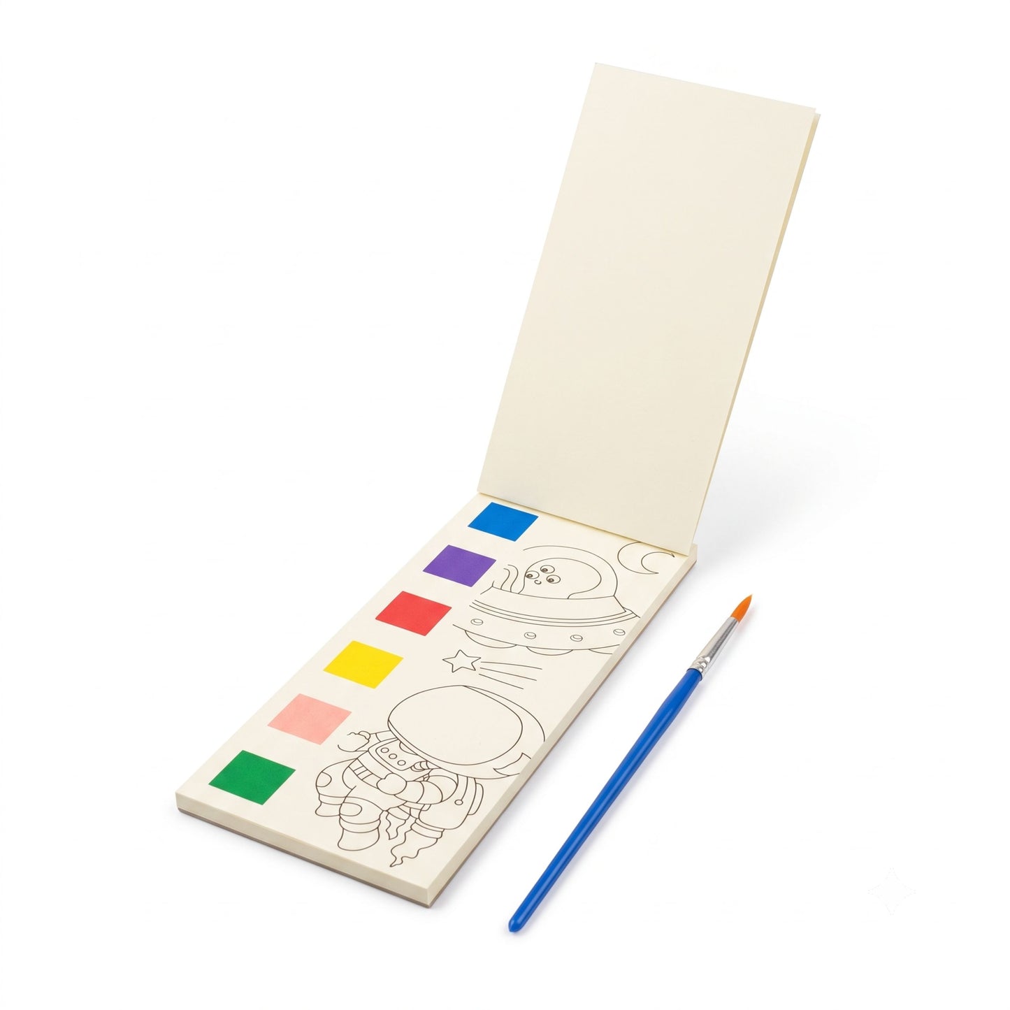 21197 Accura Space Water-Painting Book