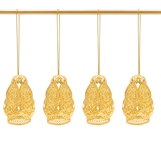 21092 {Pack of 7} Decorative Bell Strings – Elegant Hanging Bells for Home, Temple, Door Entrance, Wall Décor & Festive Decoration