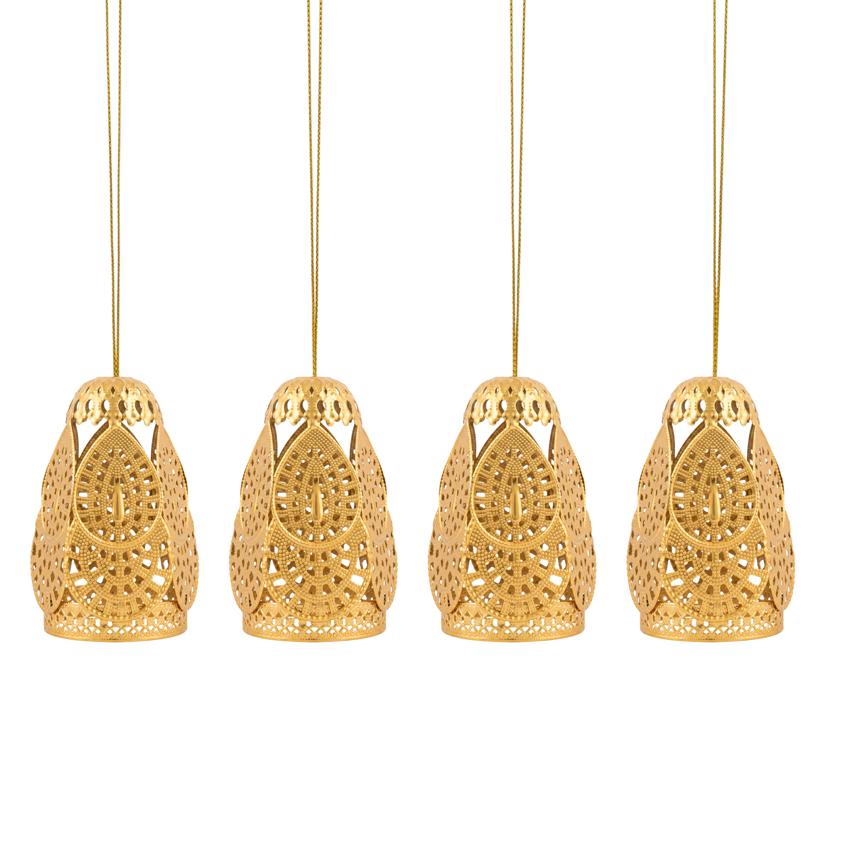 21092 {Pack of 7} Decorative Bell Strings – Elegant Hanging Bells for Home, Temple, Door Entrance, Wall Décor & Festive Decoration