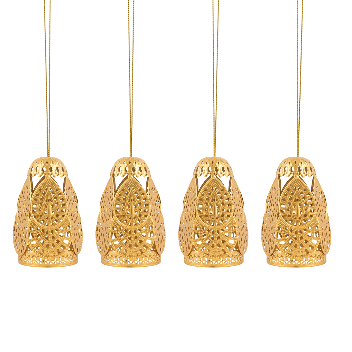 21092 {Pack of 7} Decorative Bell Strings – Elegant Hanging Bells for Home, Temple, Door Entrance, Wall Décor & Festive Decoration