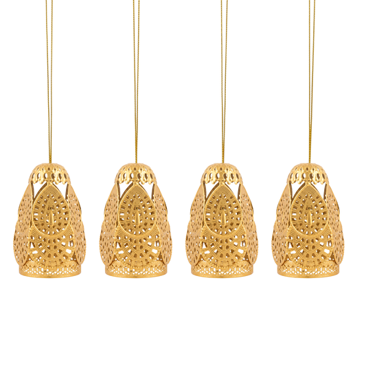 21092 {Pack of 7} Decorative Bell Strings – Elegant Hanging Bells for Home, Temple, Door Entrance, Wall Décor & Festive Decoration