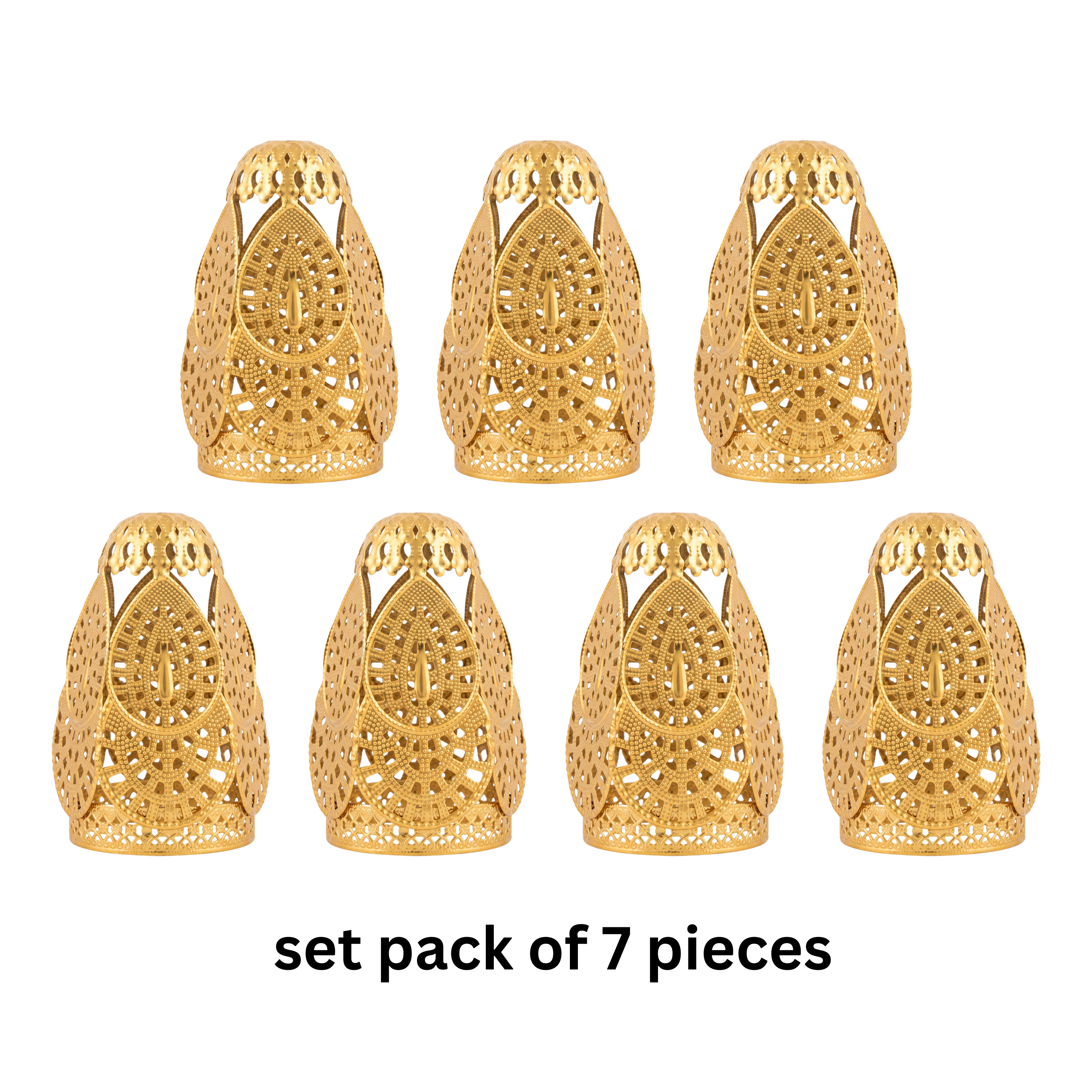 21092 {Pack of 7} Decorative Bell Strings – Elegant Hanging Bells for Home, Temple, Door Entrance, Wall Décor & Festive Decoration
