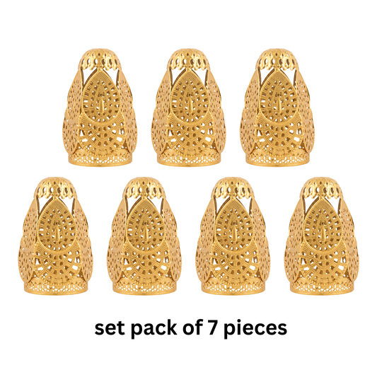 21092 {Pack of 7} Decorative Bell Strings – Elegant Hanging Bells for Home, Temple, Door Entrance, Wall Décor & Festive Decoration