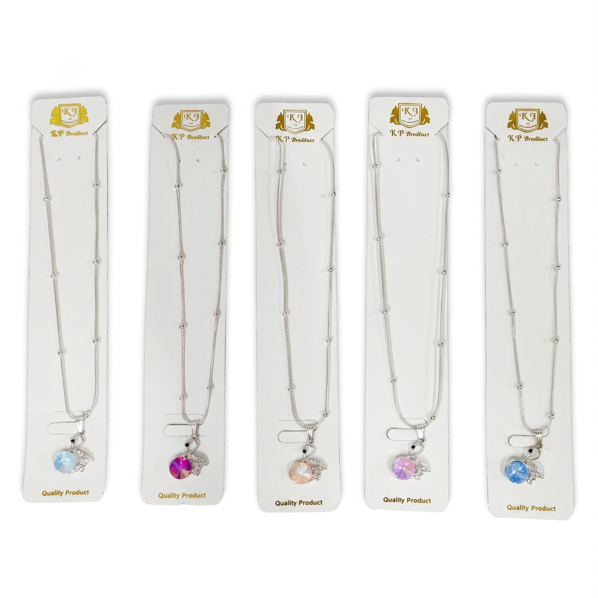 21196 Pendant, Natural Crystal