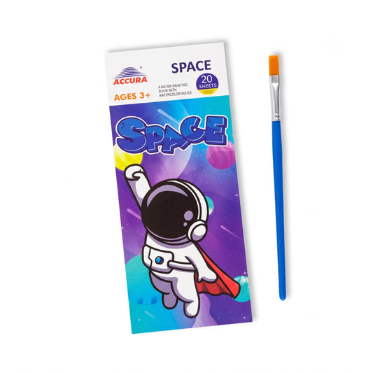 21197 Accura Space Water-Painting Book