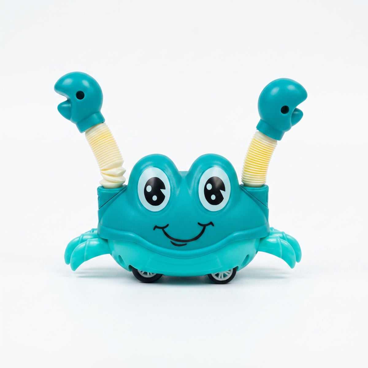 JS8811 Smart Crawling Crab Toy – Bump & Go Action with Tube hand Toy for Toddlers and Babies
