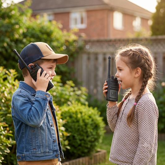 JL111-18 Kit Radio Comunicador Walkie Talkie, Brinquedo Infantil para Aventura e Diversao, Brincadeiras ao Ar Livre, Presente Criativo e Divertido para Criancas