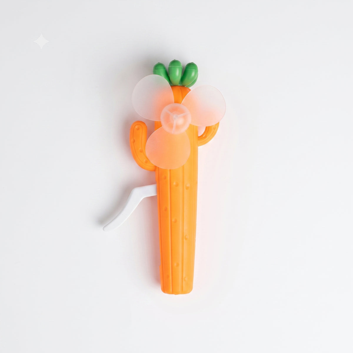 21140 Cactus Hand Fan for Kids & Adults, Cute Burger & Fries Hand Press Fan, Portable, Lightweight Summer Toy for Trave