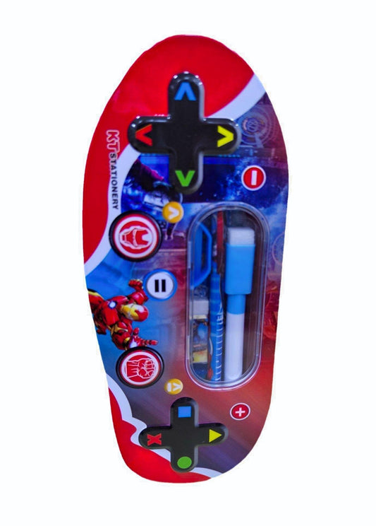 1881560 Game Controller Design Pencil Box, Kids School Stationery Storage Case {Random Design}