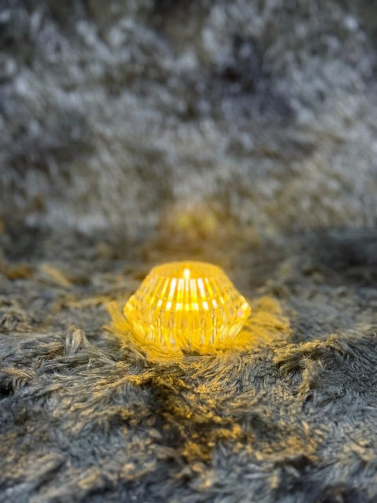 20915 LED Candles Light Diyas for Home Decoration 24 Pcs Candle (Gold, Pack of 24)
