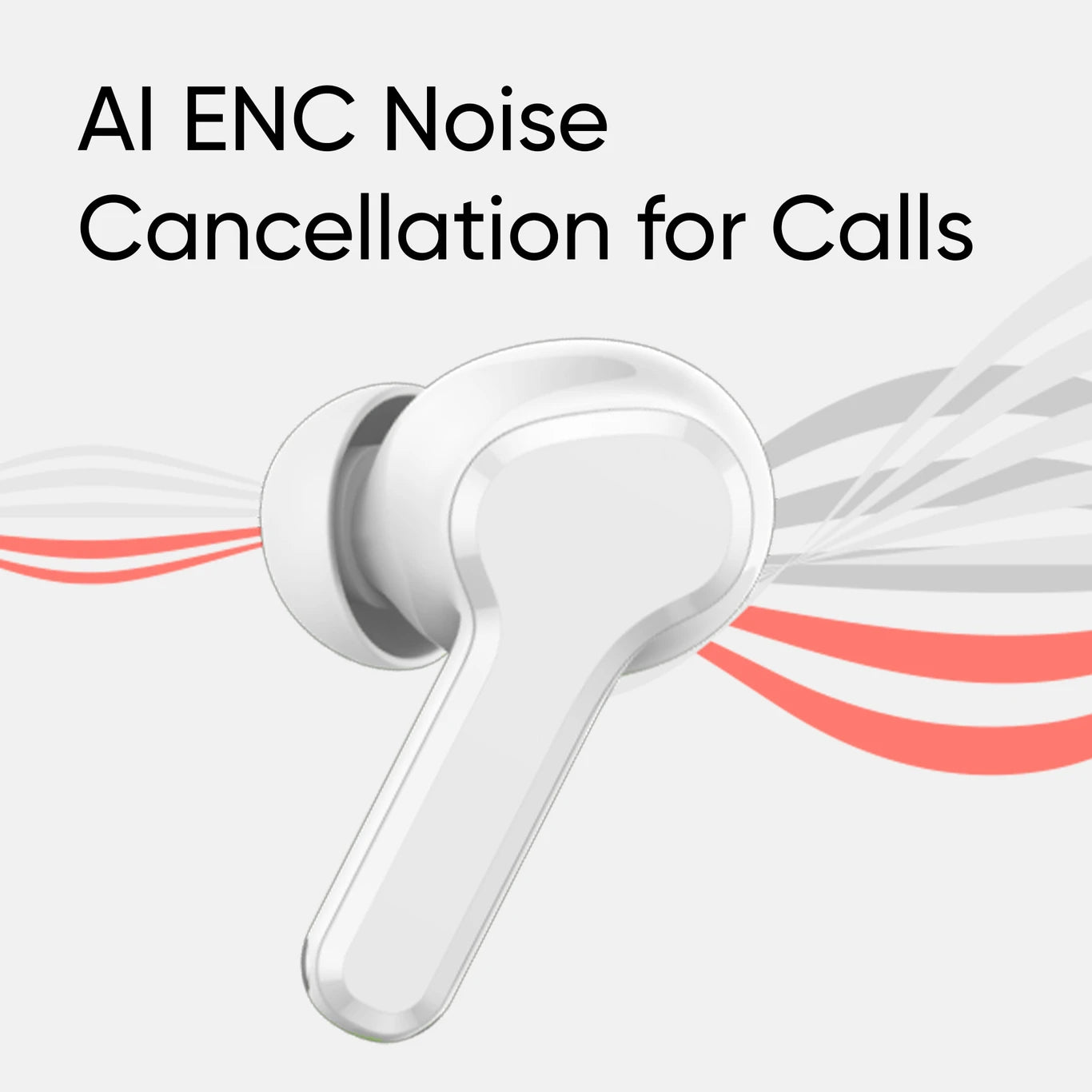 T110 Truly Wireless in Ear Earbuds with 38Hrs Playtime, AI-ENC Mic, Bluetooth 5.4 with Low Latency Gaming, 13mm Bass Drivers, Type-C Fast Charging, Touch Controls