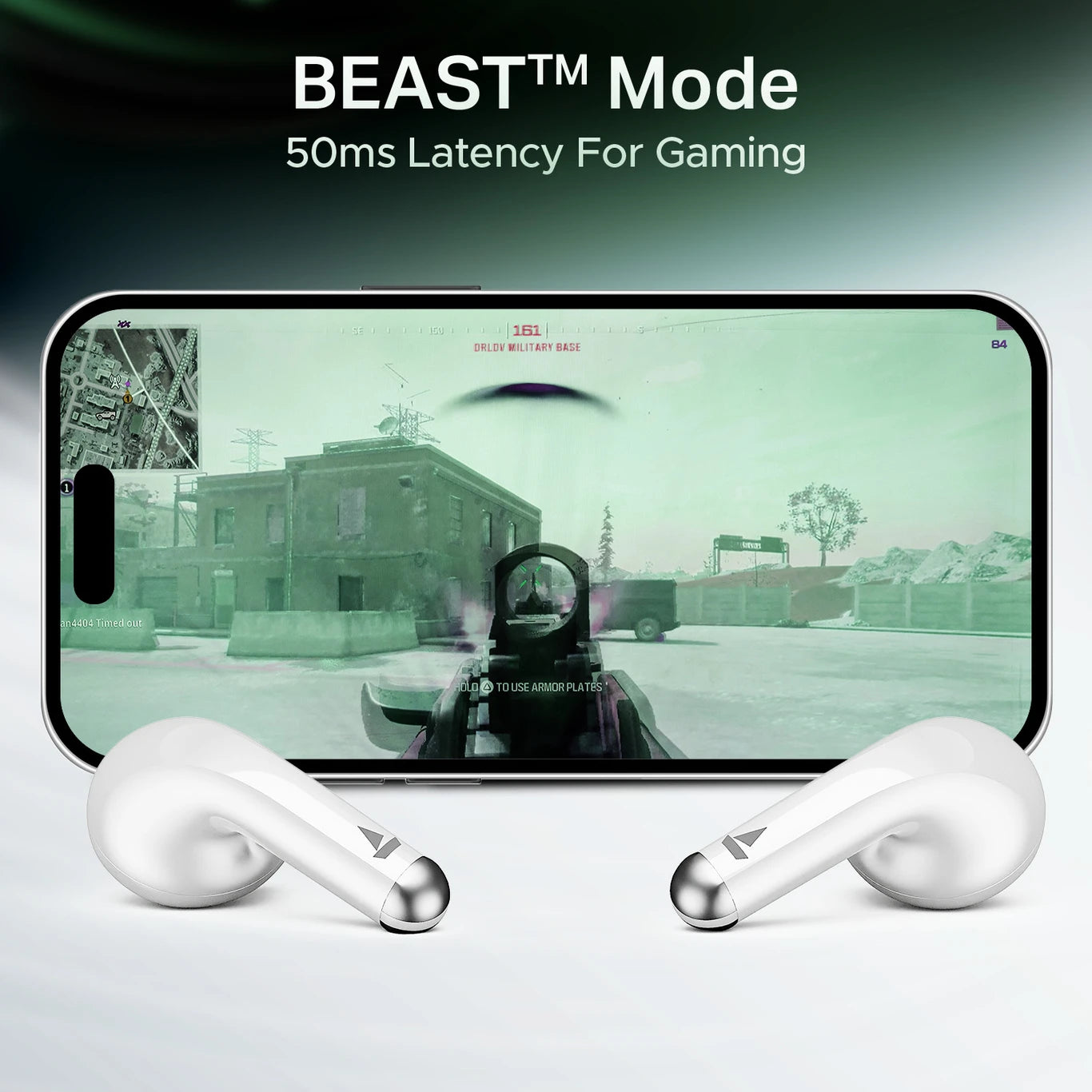 20628 Airdopes 30H Battery, ENx Tech, ASAP Charge, Flex-Fit Ear Tips,Stream Ad Free Music via App Support, Bluetooth Earbuds
