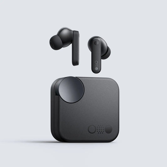 20344 Wireless headphones with 42 dB ANC, Transparency mode, Ultra Bass Technology 2.0, HD Audio from DIRAC, IP54 and connection to two devices - Light Grey