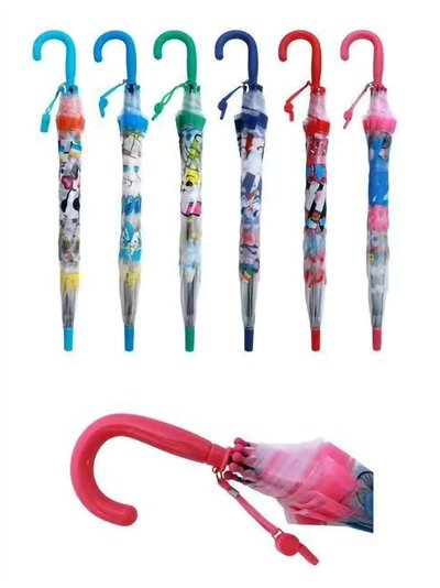 20315 Cartoon Print Kids Satan Umbrella for Boys & Girls | Cute Printed Children Umbrella for School & Rain for Girls and Boys {Random Design}
