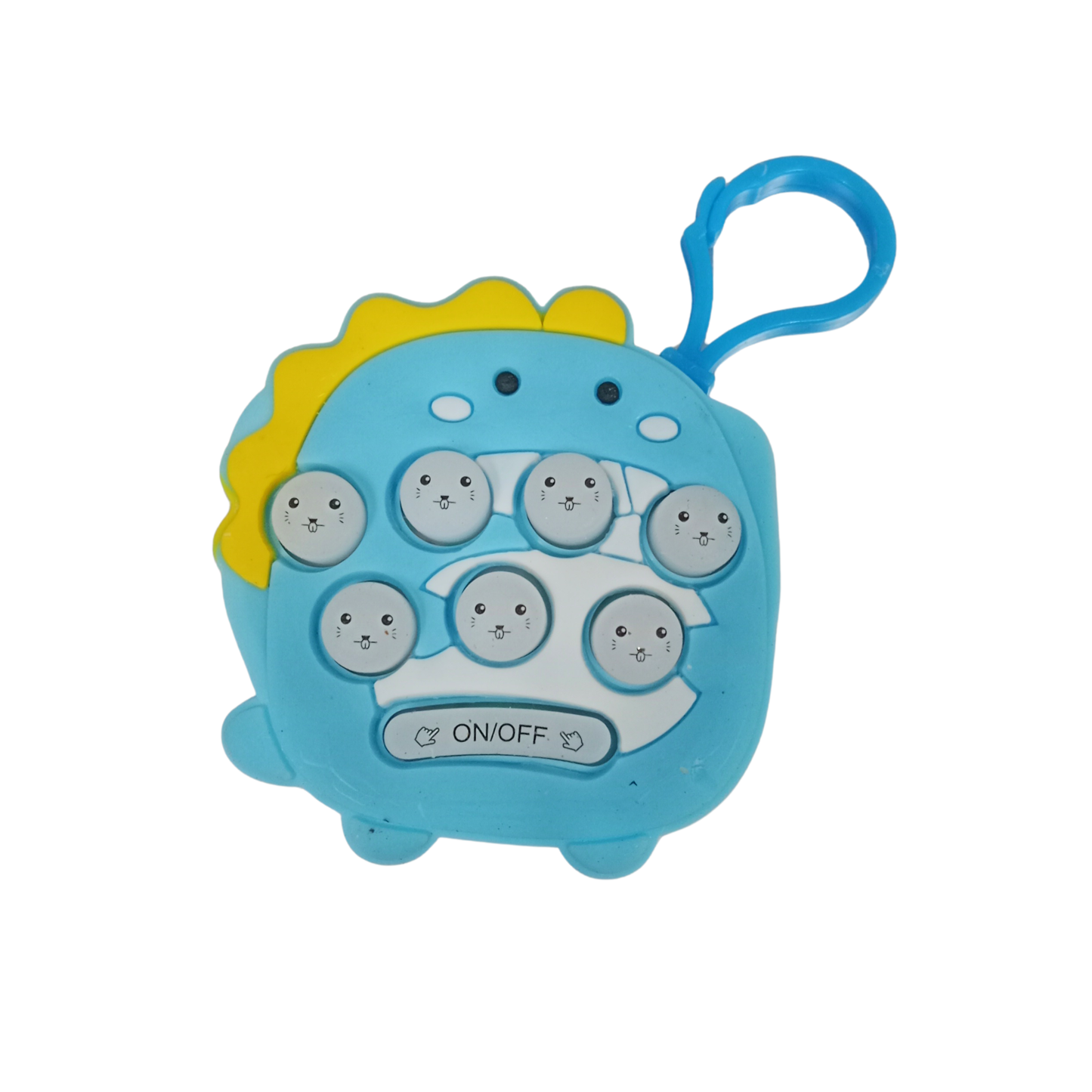 20540 Mini Whack-a-Mole Keychain | Electronic Hamster Fidget Game Toy | Lightweight and Safe Keychain for Classic Game Fun for Kids