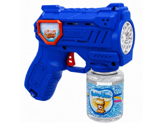 333-44 Electric Bubble Gun for Kids , Automatic Bubble Maker with LED Lights | Leak-Proof Bottle