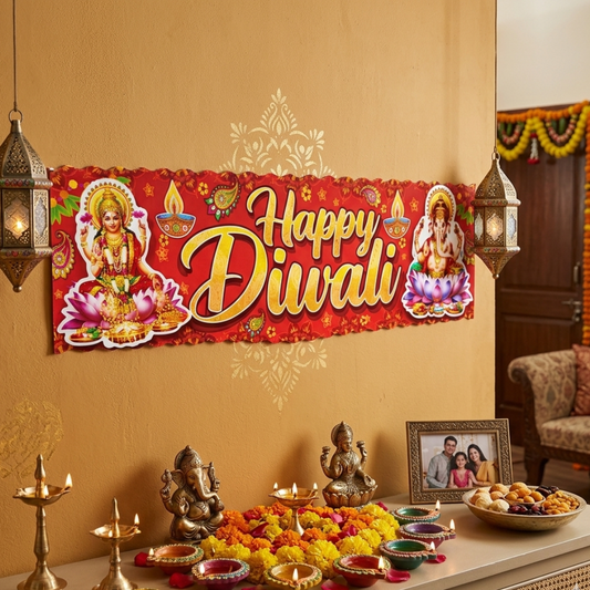 20450 Happy Diwali Banner for Decoration