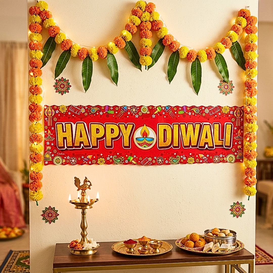 20449 Happy Diwali Banner for Decoration