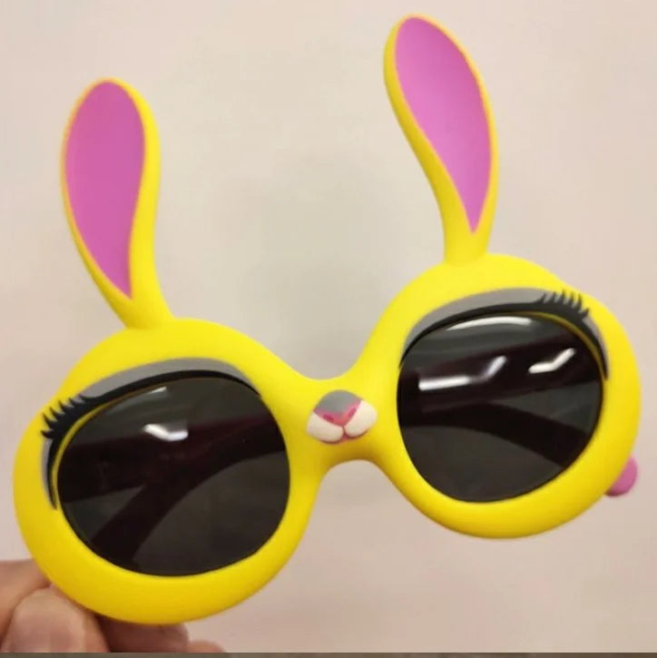 20142 Designer Sunglasses for Boys and Girls (Age Between 5 to 10 Years) (Bunny)