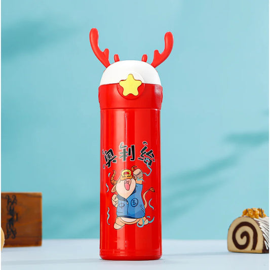 20477 Plastic Glass Bottle For Kids Dear Shaper 450 Ml {Random Color}