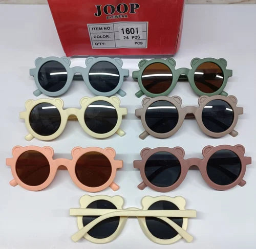 20144 Sunglasses – Stylish Eyewear for Baby Boys & Girls, Leopard Design Fancy Goggles for Outdoor Protection