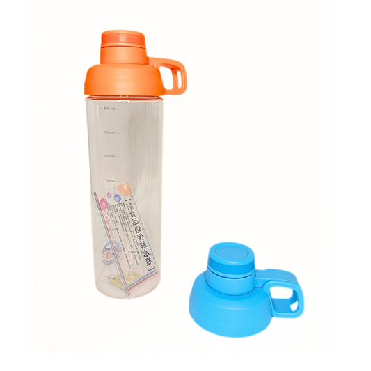 H-543 Plastic Water Bottle 800 ML {Multicolor}