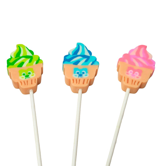 51747 Cute Lollipop Shape Eraser for Kids – Colorful Candy Design Pencil Eraser, Colorful Candy Design, Novelty Stationery