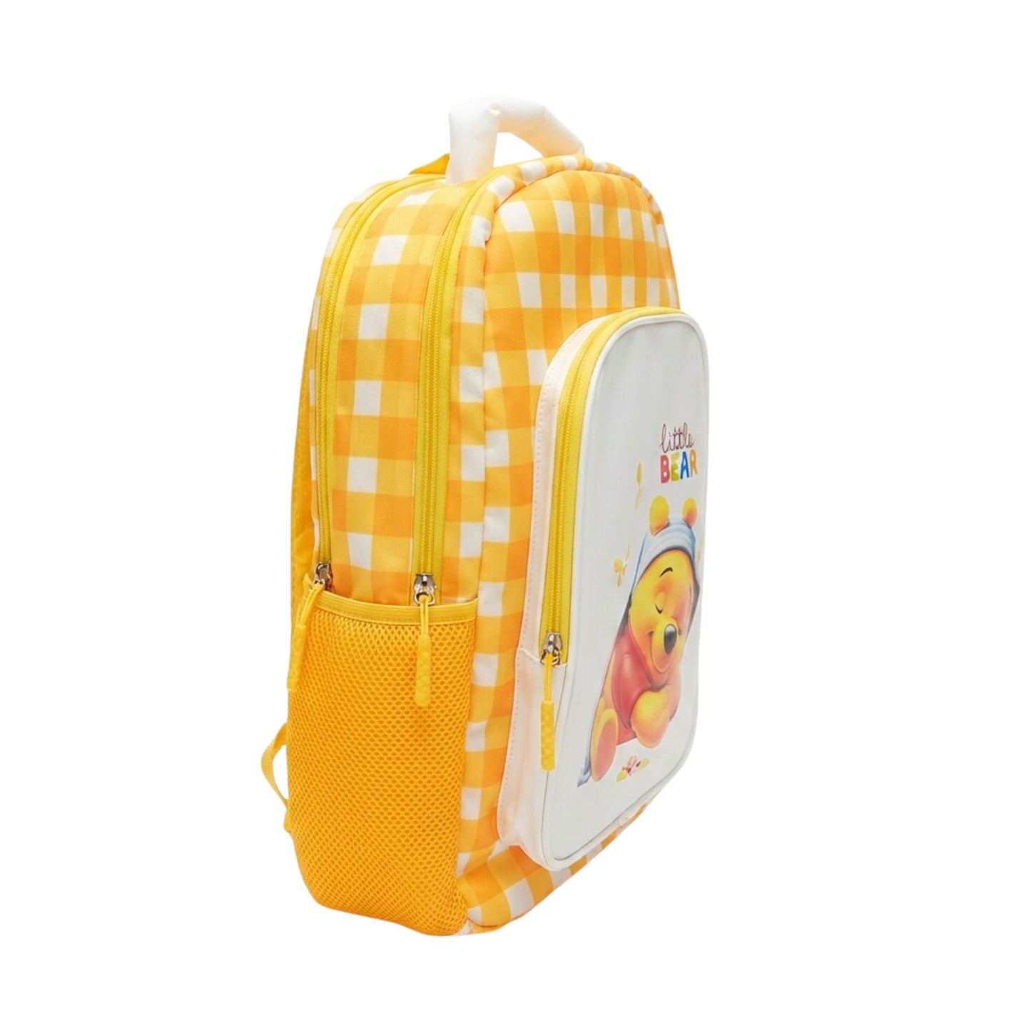 20785 Kids School Bag Backpack with Cartoon Print | 3 Compartments School Bag for Boys & Girls Size=44*26*15Cm {Random Design}