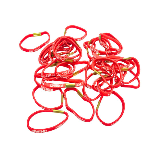 20790 {90 Pcs} Red Friendship Band Set for Boys and Girls
