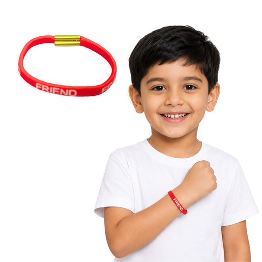20790 {90 Pcs} Red Friendship Band Set for Boys and Girls