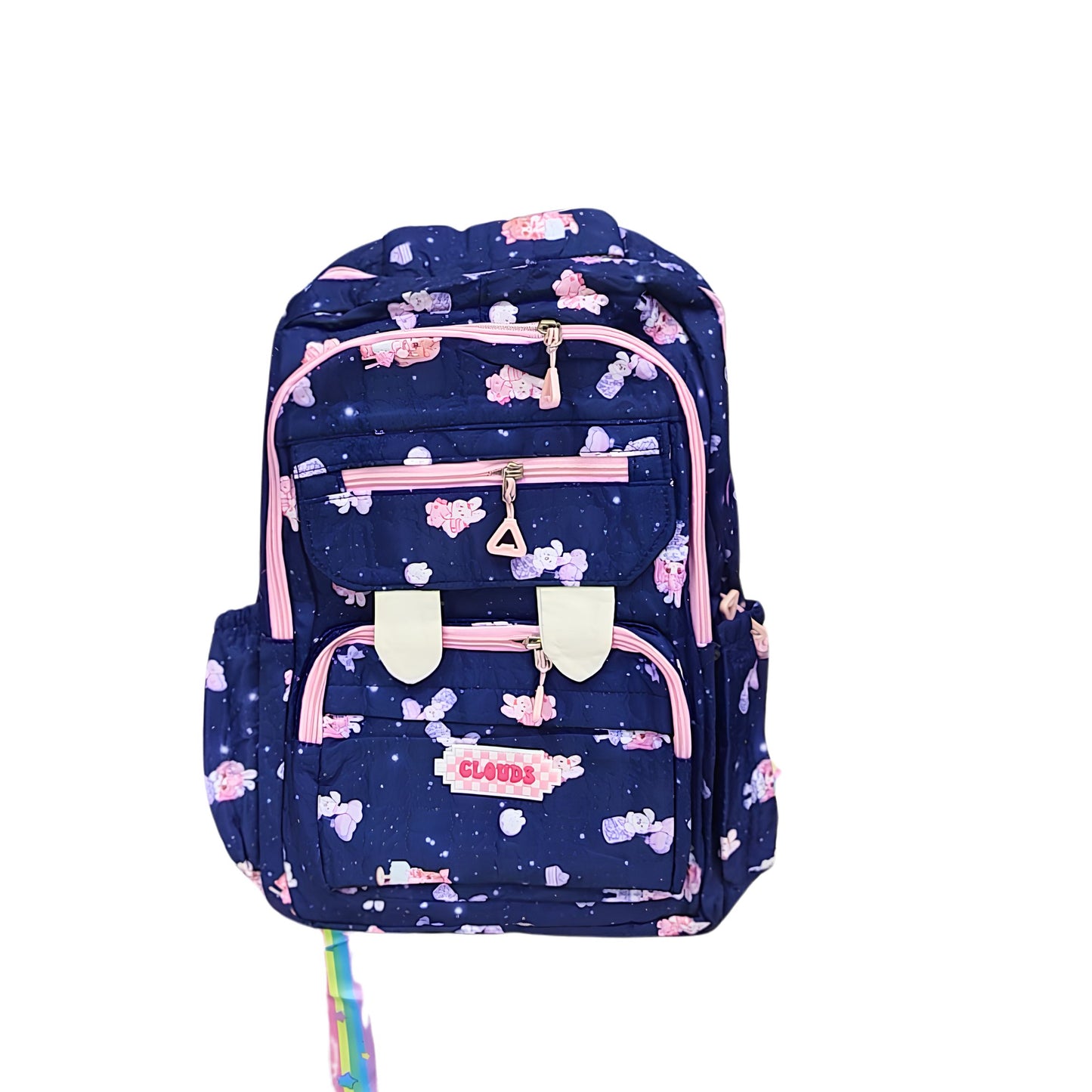 6043 Stylish Backpack for Kids Size=45*25*15Cm {Random Color}