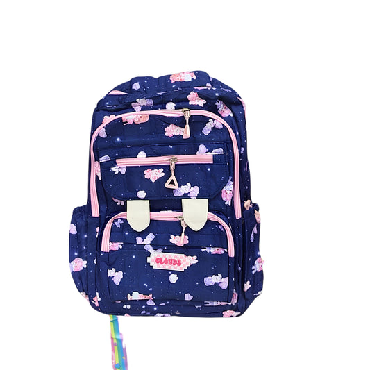 6043 Stylish Backpack for Kids Size=45*25*15Cm {Random Color}
