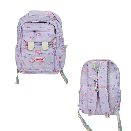 6043 Stylish Backpack for Kids Size=45*25*15Cm {Random Color}