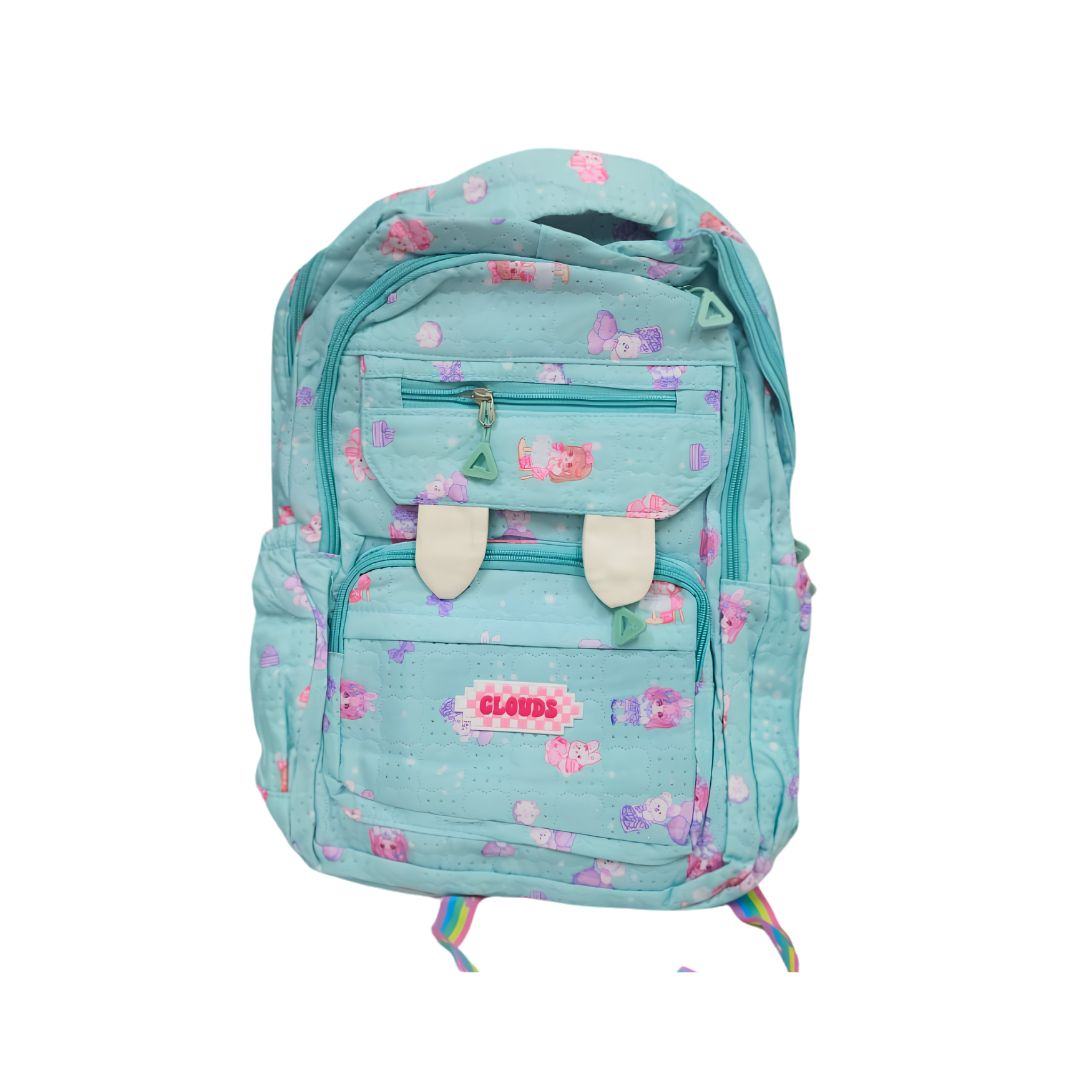 6043 Stylish Backpack for Kids Size=45*25*15Cm {Random Color}