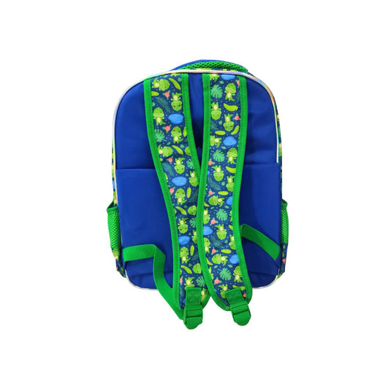 6168 Dino Design 3D School Backpack for Kids 2 Department Size= 38*30*14 Cm