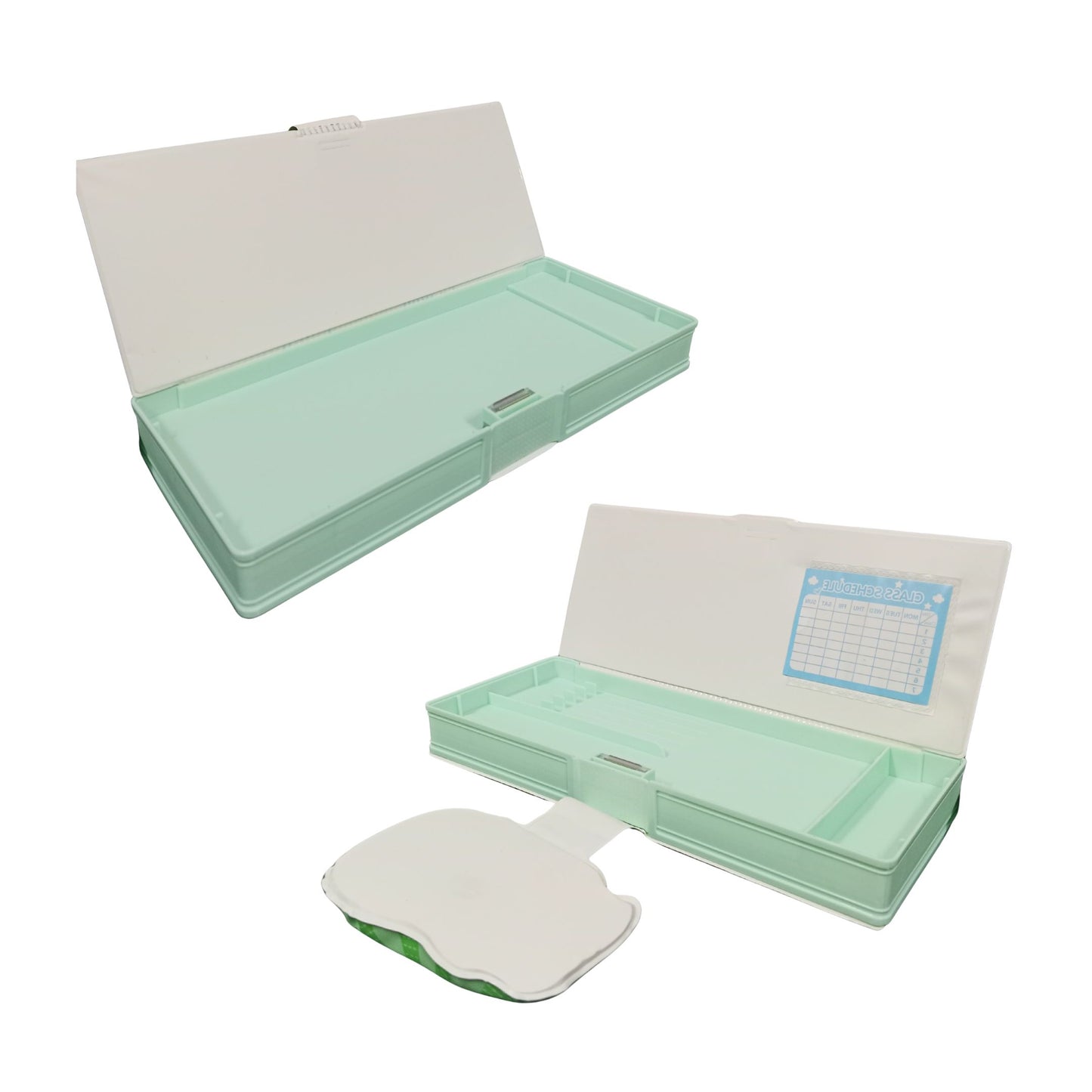 4417 3D spunch magnetic pencil box Random