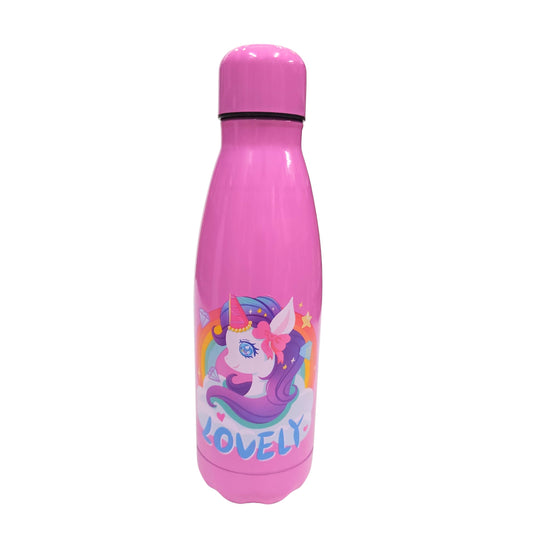 PX-750D Water Bottles 750 ml | Girls and Boys Theme | as Birthday Return Gifts for Kids | Stainless Steel Bottles for School