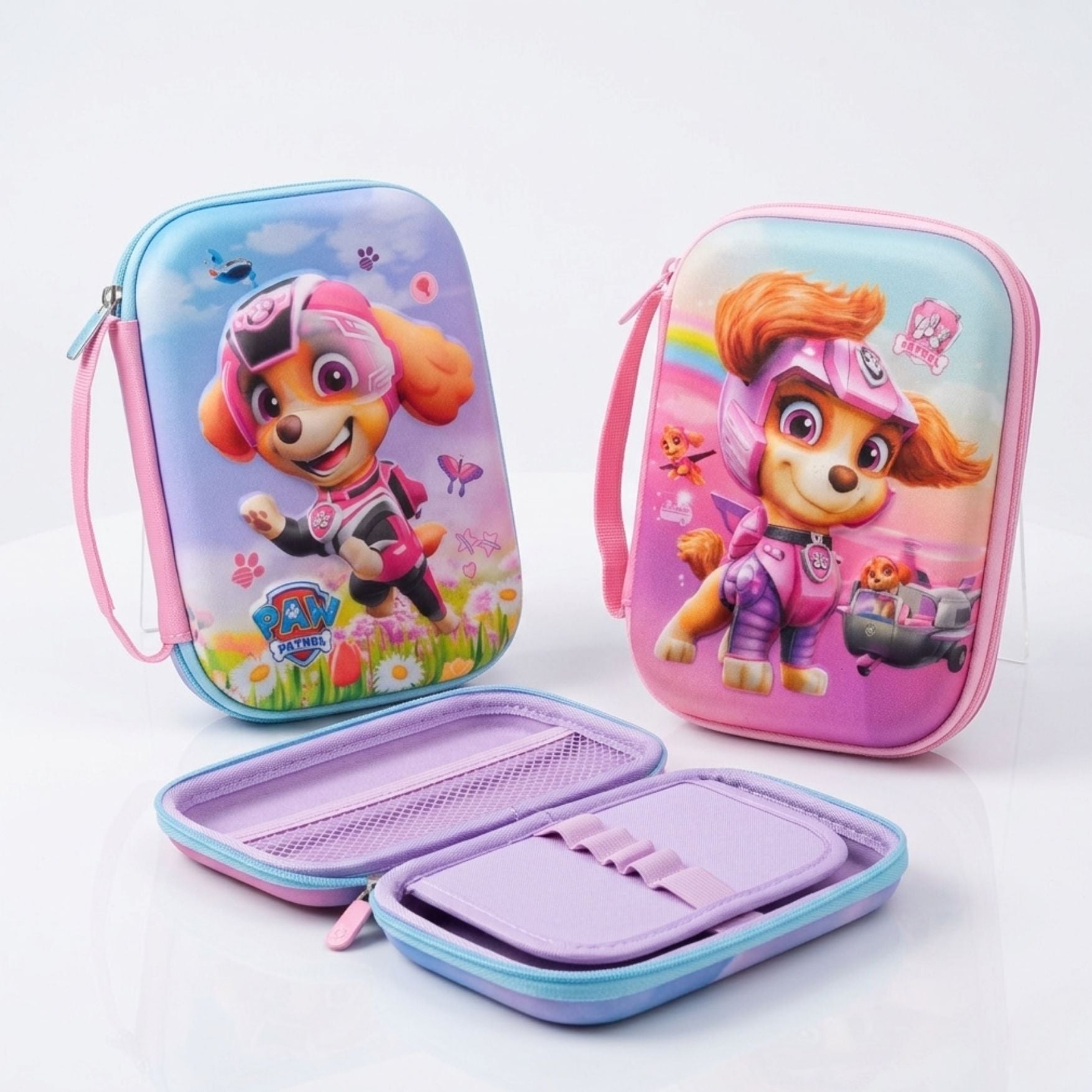 20630 Scholar's Stationery Pouch - Hard case Pencil Case {Random Color}