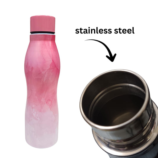 PX-12 Stainless Steel Stylish Water Bottle for Kids 1000 ml {Random Color}