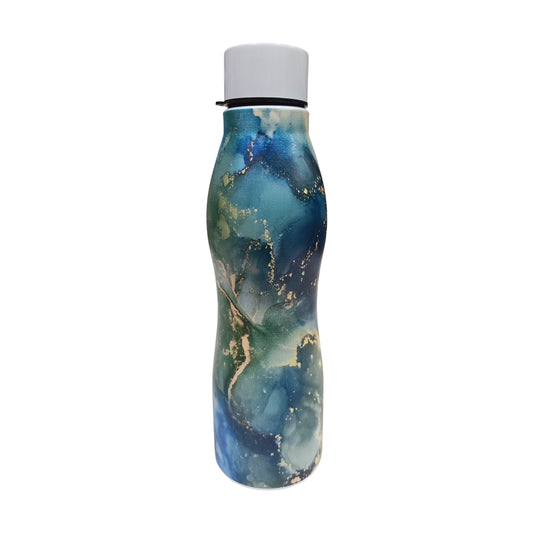 PX-12 Stainless Steel Stylish Water Bottle for Kids 1000 ml {Random Color}