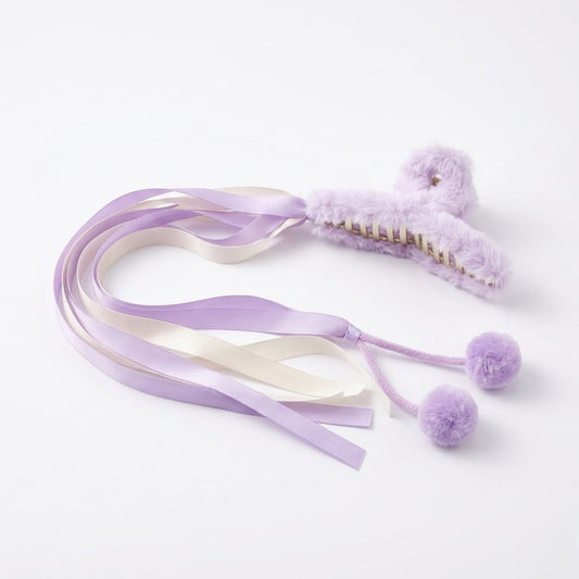 20640 Claw for Women Fluffy Plush Hair Clips Soft Winter Clamps for Thin Thick Long Hair Super Grip Elegant Hair Clips Gifts For Girls {Multicolor}